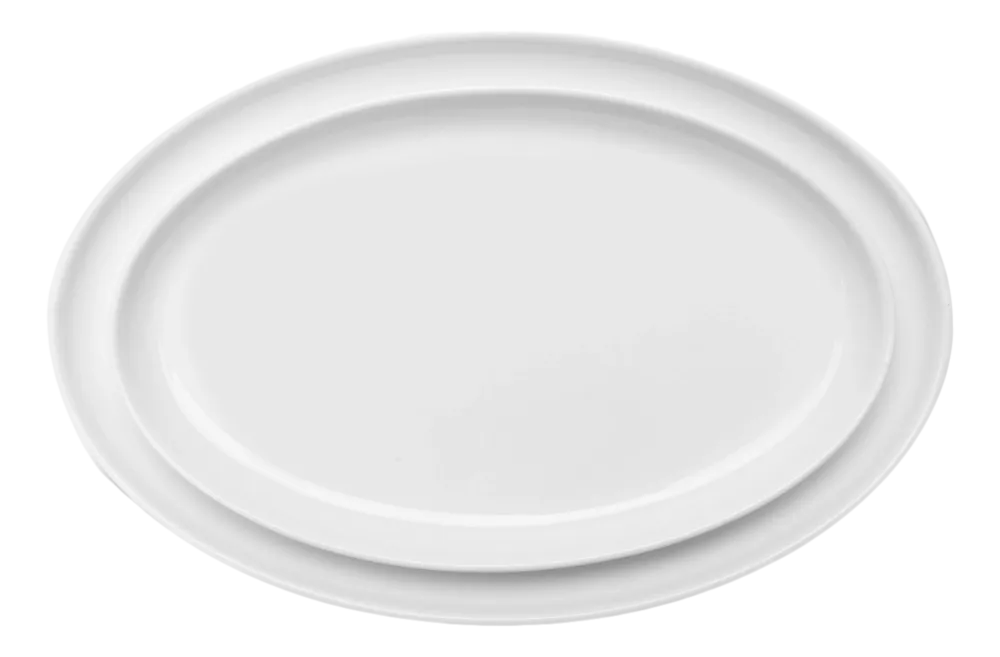 Serax Ontbijtbord Passe-Partout Tableware By Vincent Van D White Matt M Ovaal 29 x 18 cm Discount