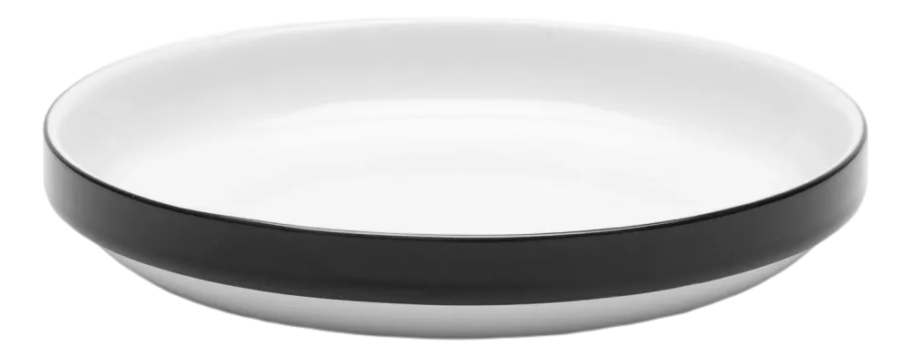 Serax Ontbijtbord Passe-Partout Tableware By Vincent Van D Black White S 18 x 18 x 2,5 cm New