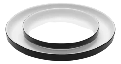 Serax Ontbijtbord Passe-Partout Tableware By Vincent Van D Black White S 18 x 18 x 2,5 cm New