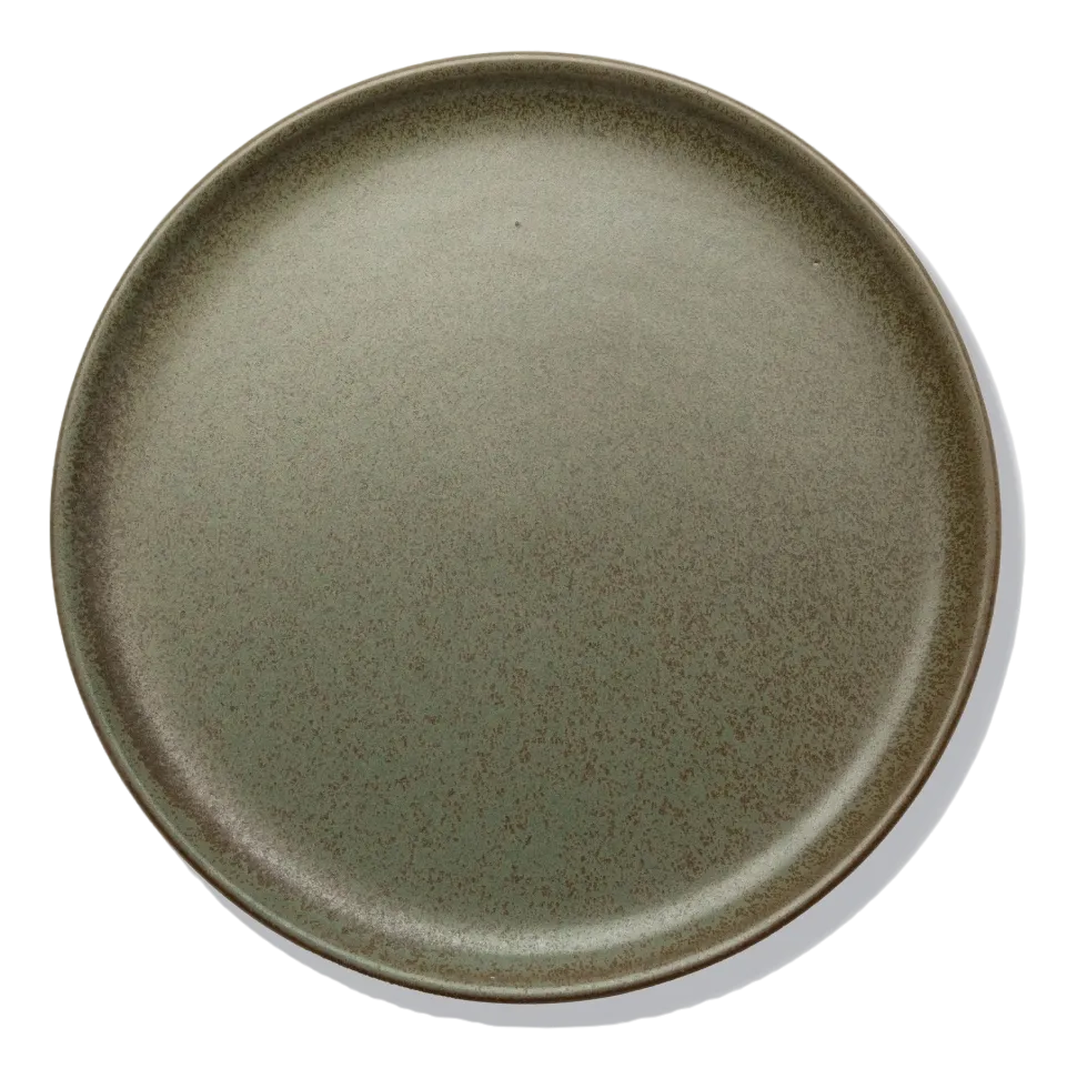Ontbijtbord Serax Surface Tableware By Sergio Herman Camo Green 21 x 21 x 1,5 cm