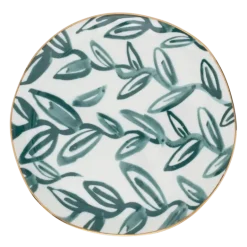 Urban Nature Culture Ontbijtbord Good Morning Leaves Multi Co / Gold 17cm Clearance