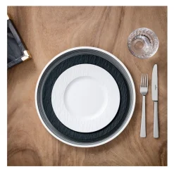 Villeroy & Boch Ontbijtbord Manufacture Rock 22 cm (6-Delig) Discount