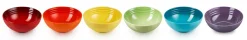 Le Creuset Ontbijtkom Regenboog 16 cm (set van 6)