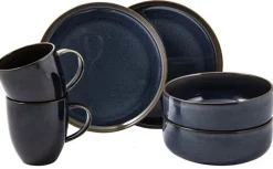 Ontbijtset Like by Villeroy & Boch Crafted Denim (Set van 6)
