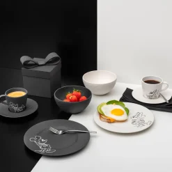 Villeroy & Boch Ontbijtset Manufacture Rock Mickey Mouse Multi (8-delig) New