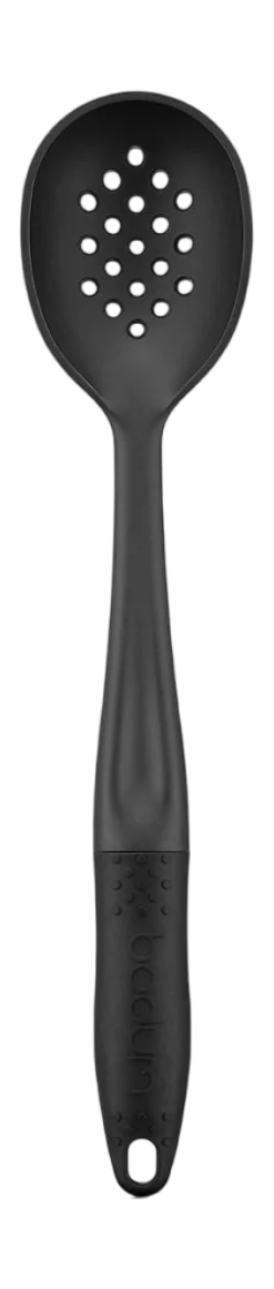 Opscheplepel Bodum Bistro Met Gaatjes Zwart 36,2 cm
