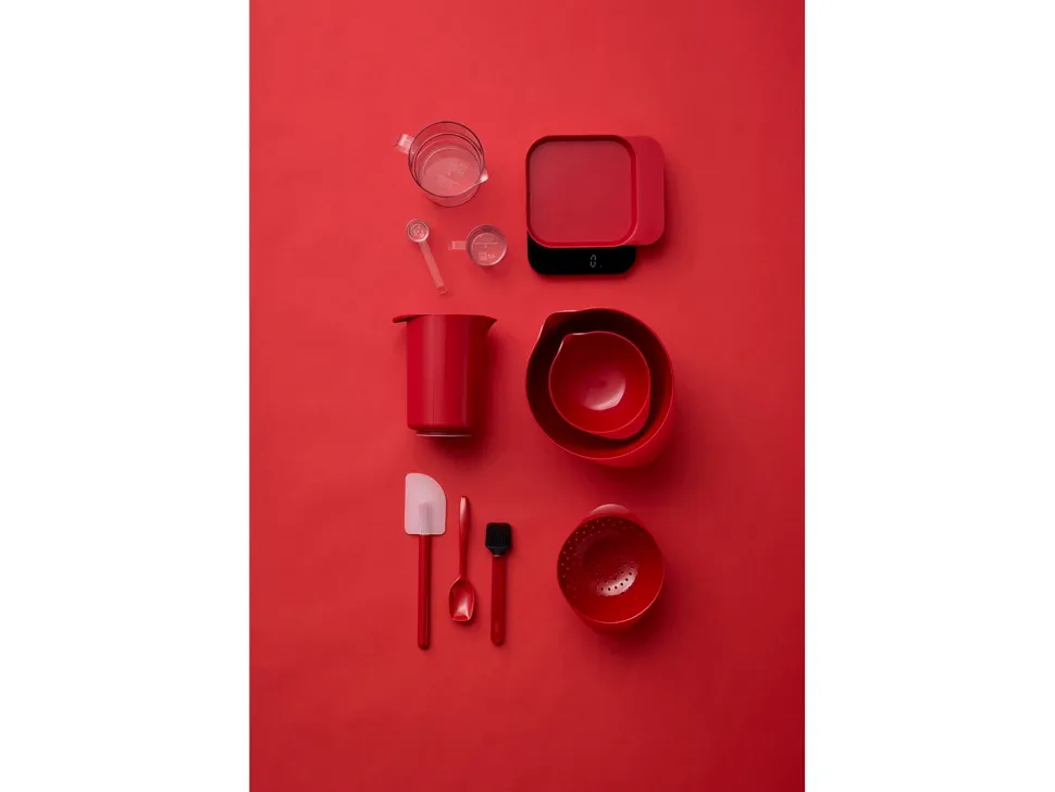 Opscheplepel Rosti Classic Small Red