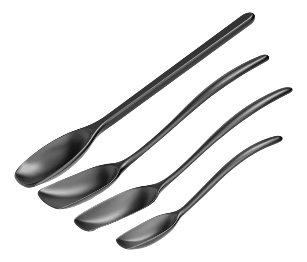 Rosti Opscheplepel Set Classic Carbon Black (Set van 4) Online