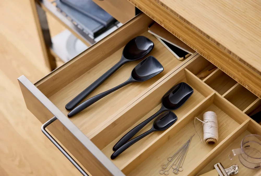 Rosti Opscheplepel Set Classic Carbon Black (Set van 4) Online