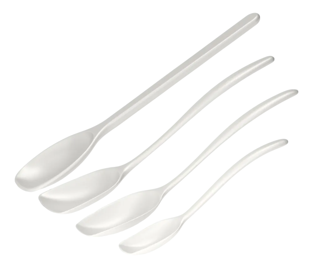 Rosti Opscheplepel Set Classic White (Set van 4) Clearance