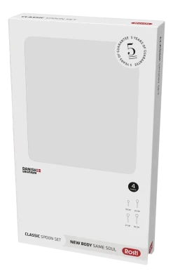 Rosti Opscheplepel Set Classic White (Set van 4) Clearance