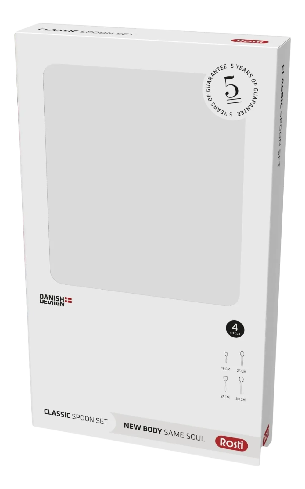 Rosti Opscheplepel Set Classic White (Set van 4) Clearance