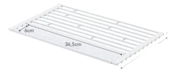 Yamazaki Opvouwbare Afdruipmat Tower White Discount