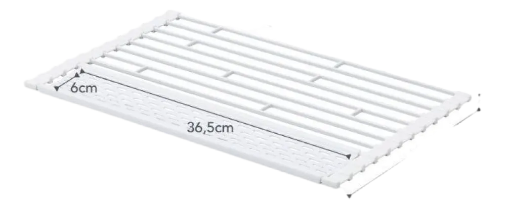 Yamazaki Opvouwbare Afdruipmat Tower White Discount