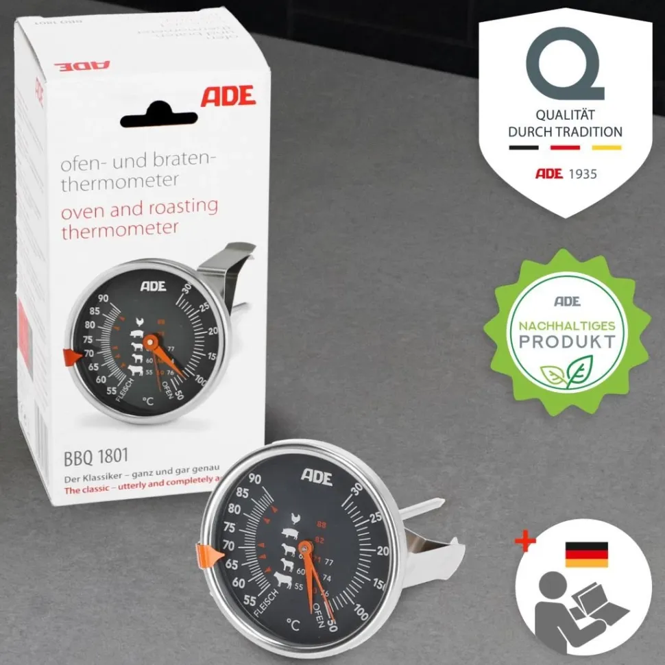 Oven- en Kernthermometer ADE 7,8 cm