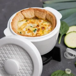 Ovenschaal Boska Cheese Baker White / Black 500 ml