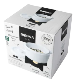 Ovenschaal Boska Cheese Baker White / Black 500 ml