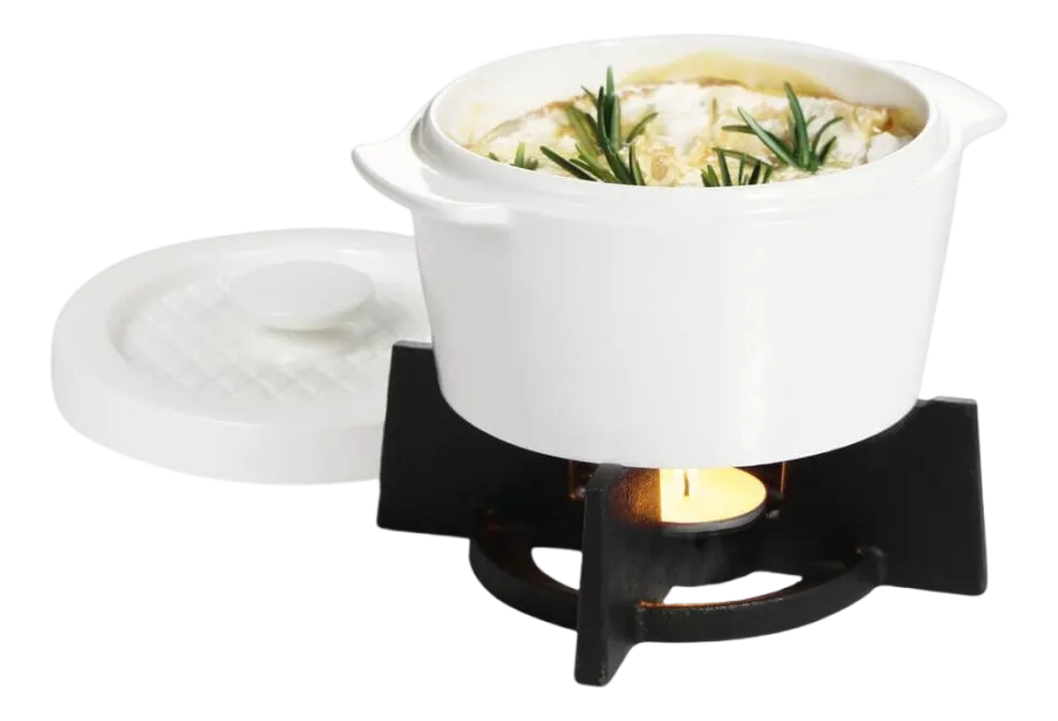 Ovenschaal Boska Cheese Baker White / Black 500 ml