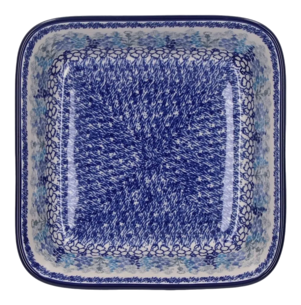 Bunzlau Castle Ovenschaal Delphinium Square 20 x 20 cm Discount