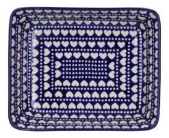 Ovenschaal Bunzlau Castle Rechthoekig Blue Valentine (25 x 32 cm)