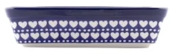 Ovenschaal Bunzlau Castle Rechthoekig Blue Valentine (22 x 28 cm)