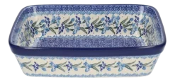 Bunzlau Castle Ovenschaal Van Gogh Museum Irises Rectangular 24 x 19 cm Clearance