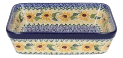 Bunzlau Castle Ovenschaal Van Gogh Museum Sunflowers Rectangular 24 x 19 cm Outlet