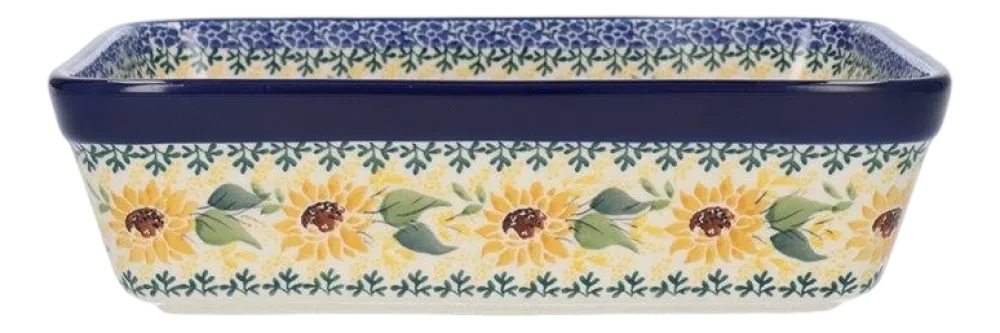 Bunzlau Castle Ovenschaal Van Gogh Museum Sunflowers Rectangular 24 x 19 cm Outlet