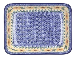 Bunzlau Castle Ovenschaal Van Gogh Museum Sunflowers Rectangular 24 x 19 cm Outlet