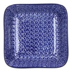 Ovenschaal Bunzlau Castle Vierkant Indigo (20 x 20 cm)