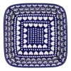 Bunzlau Castle Ovenschaal Vierkant Blue Valentine (20 x 20 cm) Clearance