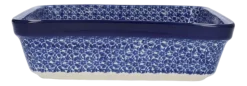 Bunzlau Castle Ovenschaal Vierkant Indigo (27 x 27 cm) Discount