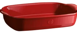 Emile Henry Ovenschaal Rechthoekig Grand Cru 420 x 270 mm (2-delig) Clearance