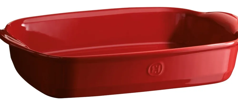 Emile Henry Ovenschaal Rechthoekig Grand Cru 420 x 270 mm (2-delig) Clearance