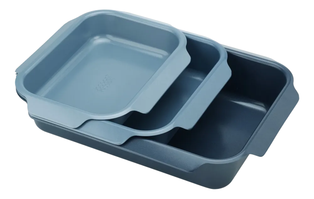 Joseph Joseph Ovenschaal Nest Blauw (3-delig) Clearance