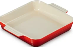 Le Creuset Ovenschaal Classic Vierkant Kersenrood 23 cm Clearance