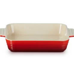 Le Creuset Ovenschaal Classic Vierkant Kersenrood 23 cm Clearance