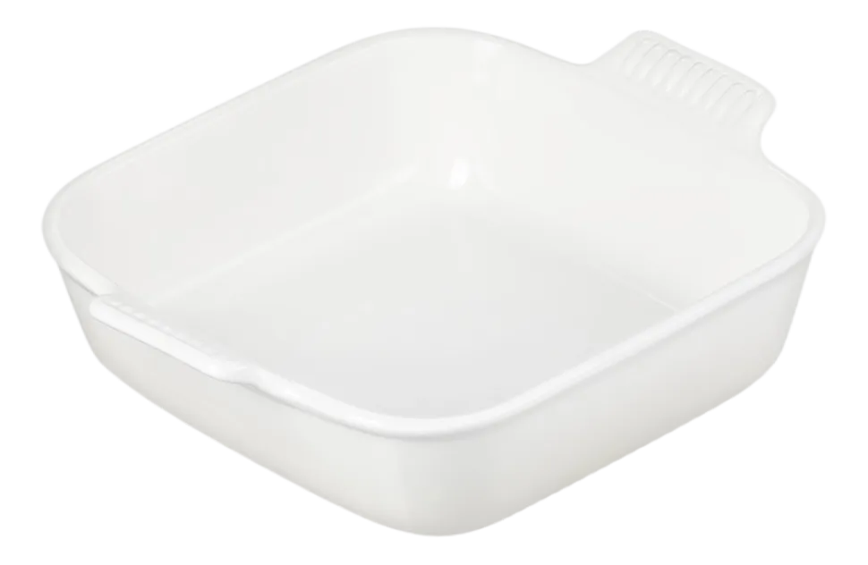 Ovenschaal Le Creuset Heritage Vierkant Meringue 23 cm