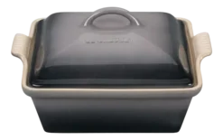 Ovenschaal Le Creuset Heritage Vierkant met Deksel Flint 23 cm