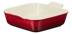 Le Creuset Ovenschaal Heritage Vierkant Kersenrood 23 cm Outlet
