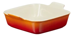 Le Creuset Ovenschaal Heritage Vierkant Oranjerood 23 cm New
