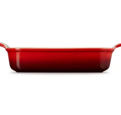 Le Creuset Ovenschaal Rechthoek Kersenrood 32 x 24 cm Outlet