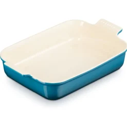 Le Creuset Ovenschaal Rechthoek Deep Teal 32 x 24 cm Online