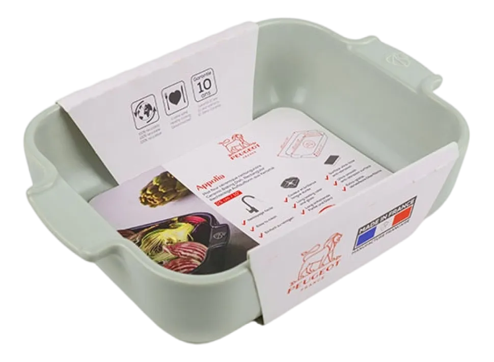 Ovenschaal Peugeot Appolia Rechthoeking Saliegroen 25 cm