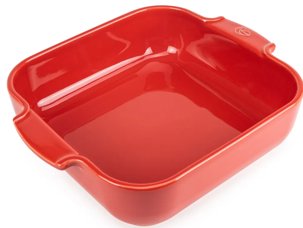 Peugeot Ovenschaal Appolia Vierkant Rood 23 cm Outlet