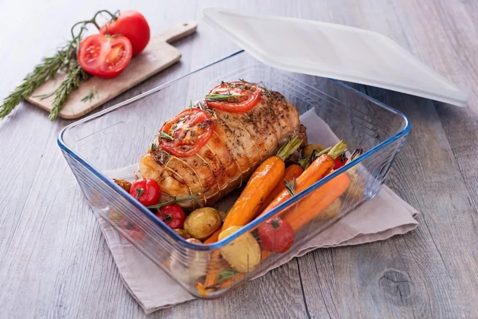 Ovenschaal Pyrex Cook & Freeze Rechthoek Transparant 22 x 17 cm
