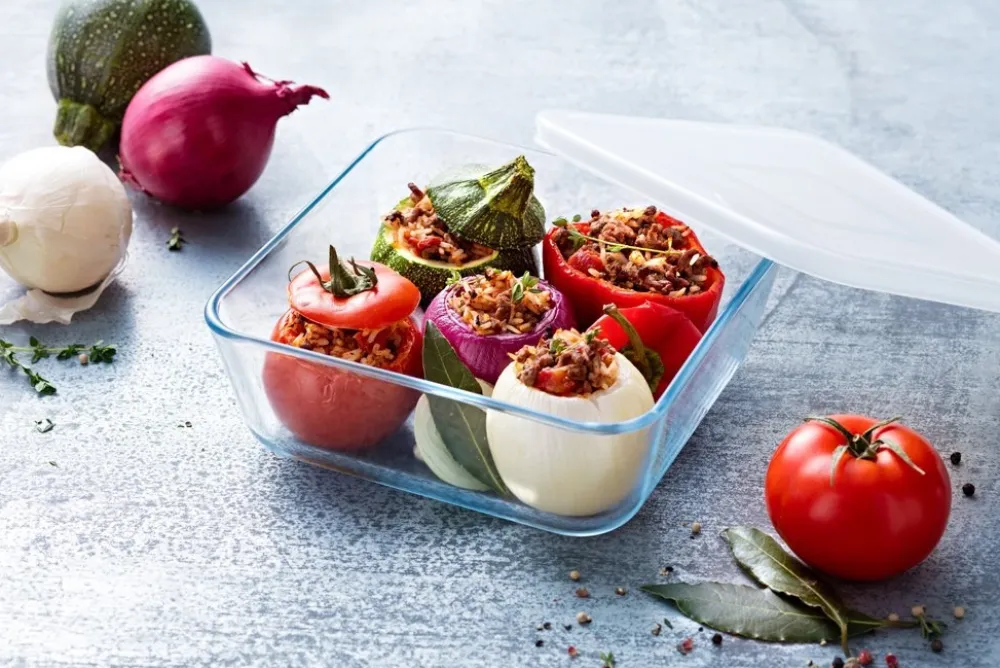 Pyrex Ovenschaal Cook & Freeze Vierkant Transparant 20 x 20 cm Hot