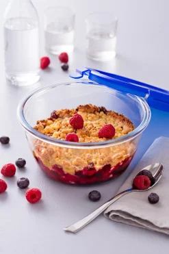 Pyrex Ovenschaal Cook & Go Rond met Deksel (Set van 3) Hot