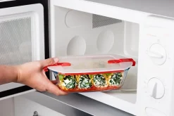 Ovenschaal Pyrex Cook & Heat Rechthoek Transparant 17 x 10 cm