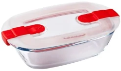 Ovenschaal Pyrex Cook & Heat Rechthoek Transparant 28 x 20 cm